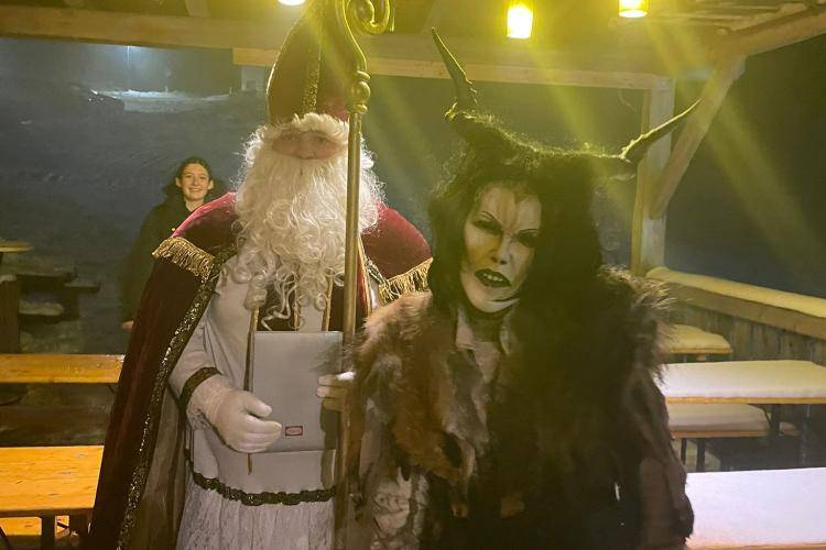 Seitenstettner Ursprungsteufeln | Hausbesuch Schihütte Hengstberg (NÖ) | 06.12.2023