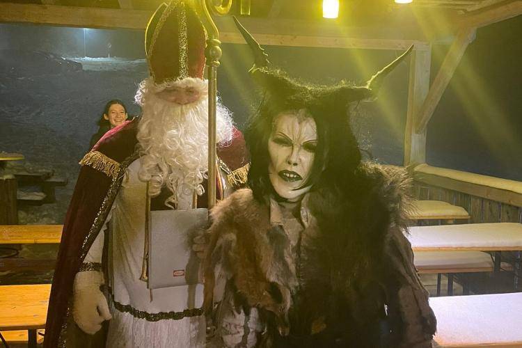 Seitenstettner Ursprungsteufeln | Hausbesuch Schihütte Hengstberg (NÖ) | 06.12.2023