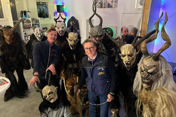 Seitenstettner Ursprungsteufeln | Hausbesuch Folienstube Weistrach (NÖ) | 09.12.2022