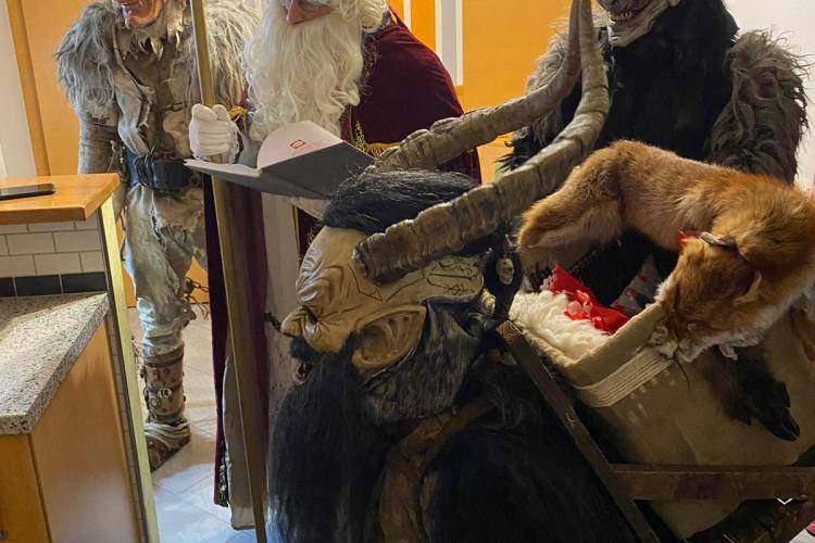 Seitenstettner Ursprungsteufeln | Hausbesuch Grein (NÖ) | 04.12.2022