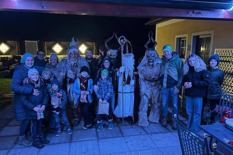 Seitenstettner Ursprungsteufeln | Hausbesuch Waidhofen a. d. Ybbs (NÖ) | 06.12.2022