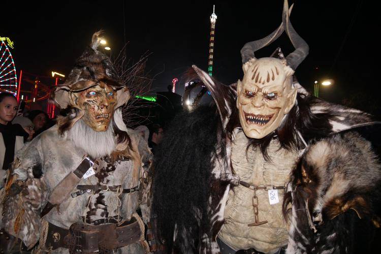 Seitenstettner Ursprungsteufeln | Lauf Wintermarkt am Riesenradplatz-Prater (W) | 27.11.2022