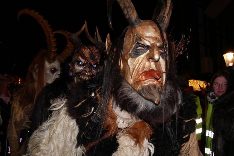 Seitenstettner Ursprungsteufeln | Lauf Wintermarkt am Riesenradplatz-Prater (W) | 27.11.2022