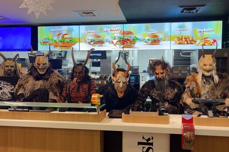 Seitenstettner Ursprungsteufeln | Hausbesuch Mc Donalds Greinsfurth (NÖ) | 11.12.2024