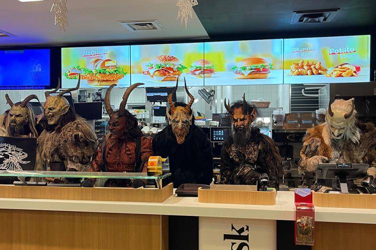 Seitenstettner Ursprungsteufeln | Hausbesuch Mc Donalds Greinsfurth (NÖ) | 11.12.2024